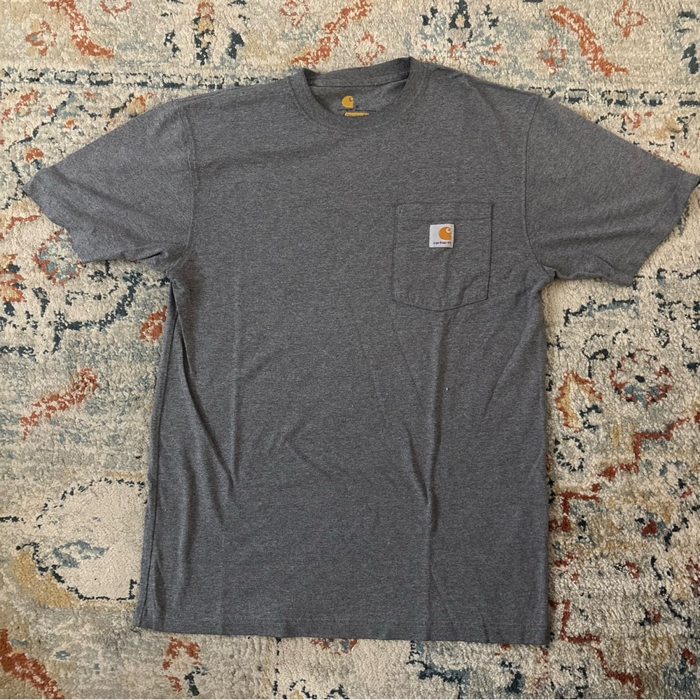 Carhartt Men's Heather Gray Short Sleeve Tee